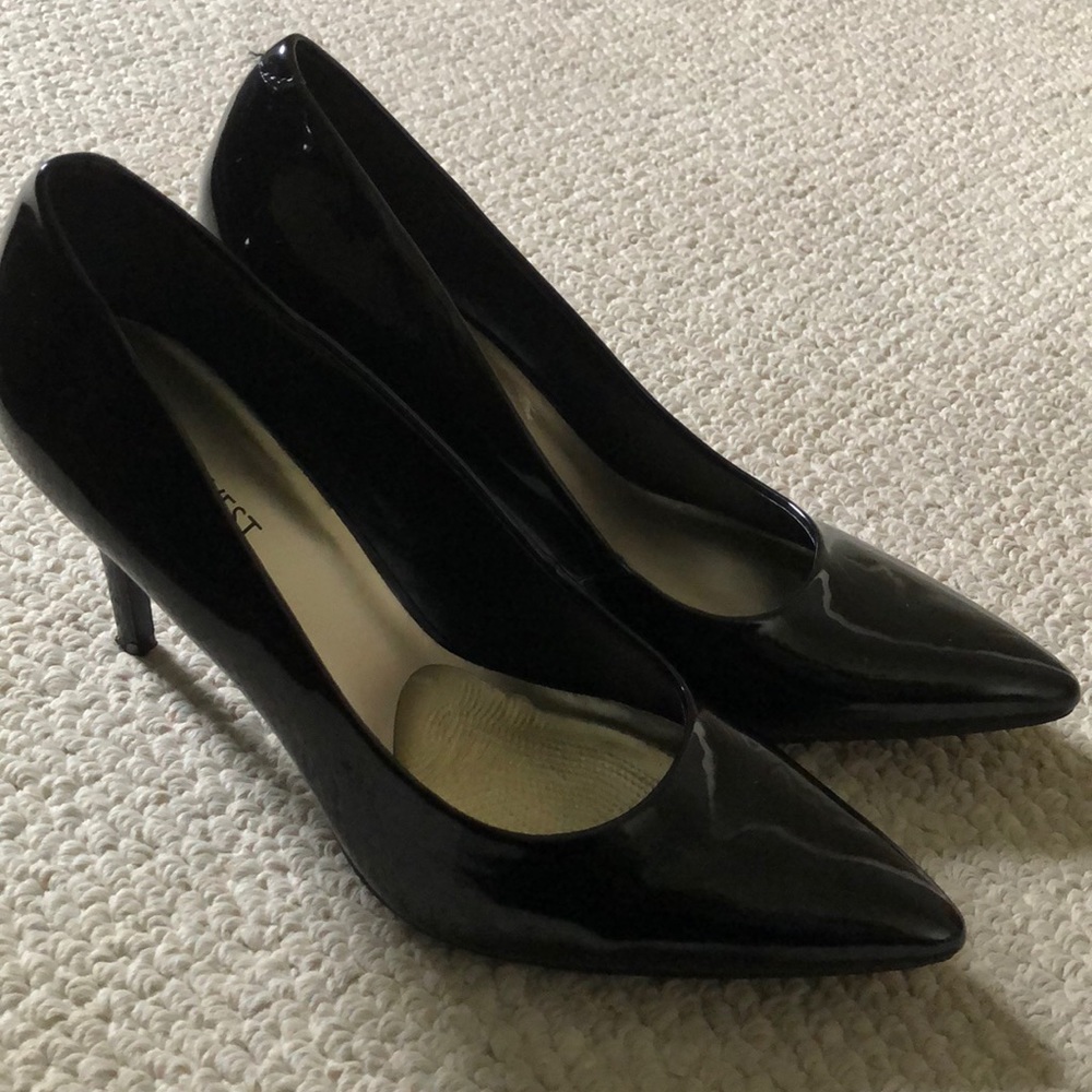 Black heels